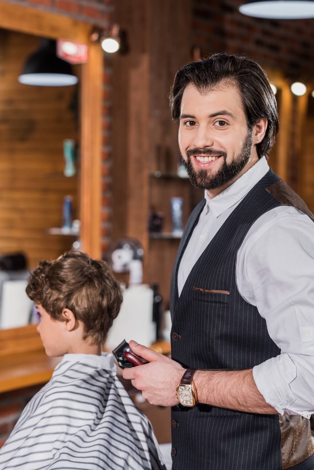Professional stylist specializing in hair care