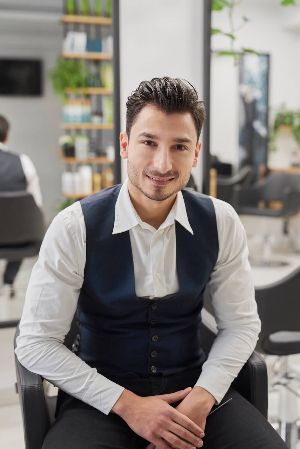 Professional stylist at Modish Hair Salon