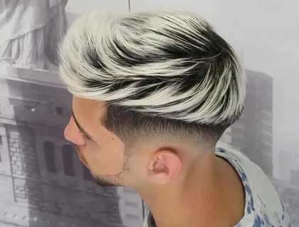 Hair highlights and coloring work at Modish Hair Salon