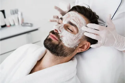 Facial and grooming care at Modish Hair Salon